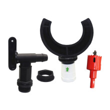 Rain Water Catching System Rain Barrel Diverter Kits for Outdoor Chore