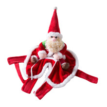 Dog Costume Santa Claus Suit Holiday Costume Apparel Dogs Pet Cosplay