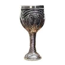 Vintage Medieval Goblet Handmade Wedding Gifts Dragon Pattern Drinking