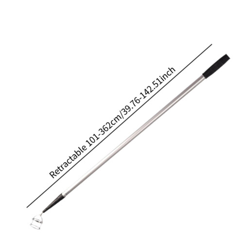 Golf Ball Retriever with Automatic Locking Spoon Aluminum Alloy Grabbe 1