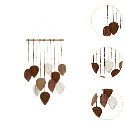 Macrame Wall Hanging Cotton Decoration for Nursery Room Housewarming B 2