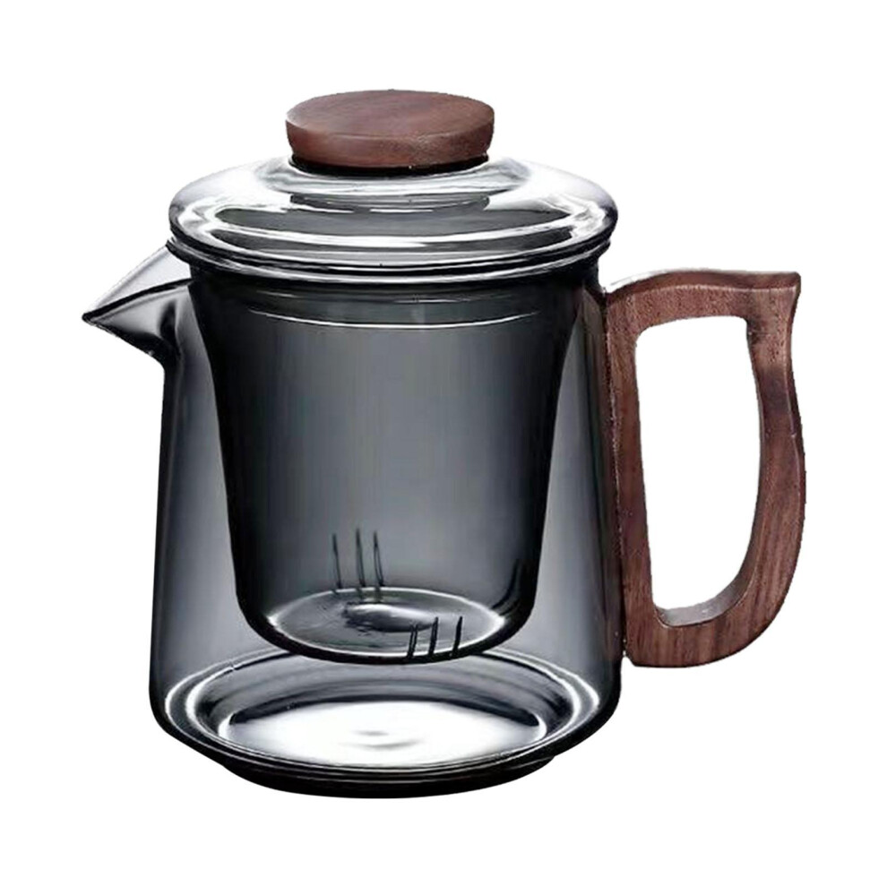 Glass Teapot Portable Sturdy Transparent Tea Kettle for Hotel Tea Hous-image-OPC-PRX8TPB-NEW