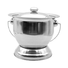 Portable Chamber Pot Sturdy Spittoon with Cover for Home Bedroom Femal