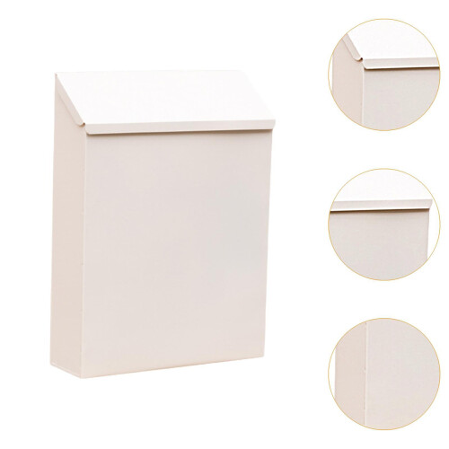Wall Mounted Mailbox Decorative Modern Letter Box for Front Door House 2