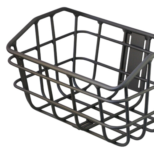 Bicycle Storage Basket Front Large Capacity Black for People Women Men 2
