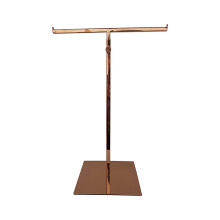 Metal Handbag Rack Adjustable Height Handbag Rack for Boutique Store D