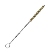 Brass Bristles Tube Cleaning Brush Metal Wire Brush for Sink Plumbing