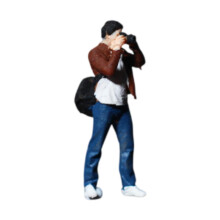 1/64 Miniature People Figurine Trendy Tiny People Model for Diorama Or