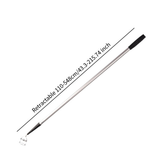 Golf Ball Retriever with Automatic Locking Spoon Aluminum Alloy Grabbe 1