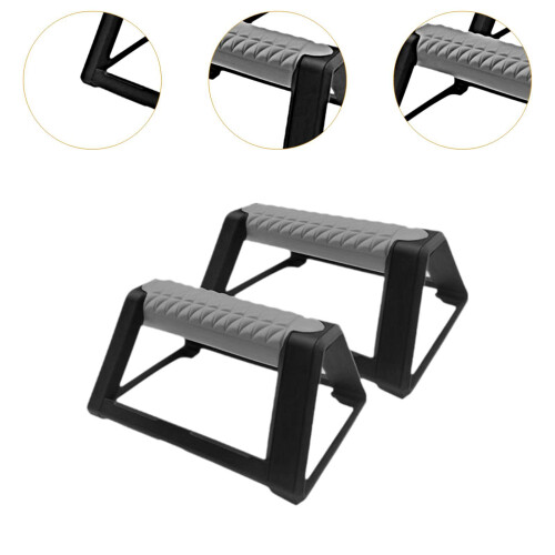2Pcs Push up Bars Floor Workout Upper Body Strength Training Push up H 2