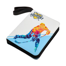 Hockey Card Binder with Sleeves Card Organizer for Sport Game Cards Fo