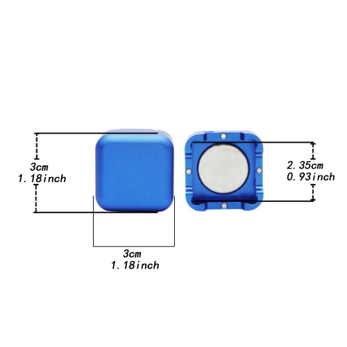 Pool Chalk Holder Sturdy Snooker Chalk Box Compact Billiard Chalk Carr 1