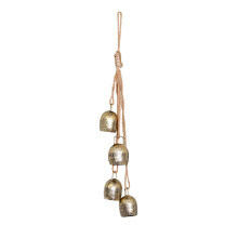 Christmas Hanging Bells Gifts Christmas Cow Bells for Outdoor Bedroom