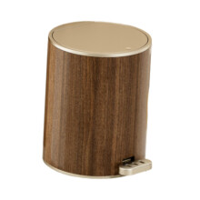 Bathroom Trash Can with Lid Step on Trash Can for Office Laundry Room