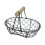 Wire Egg Basket Retro Rustic Iron Storage Basket for Farmhouse Tableto 1