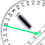 Large Math Geometry Rulers Geometry Tool for Black Board Whiteboard Te 2