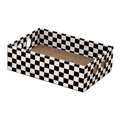 Cardboard Cat Scratcher Box Scratching Board for Small Medium Cat Kitt
