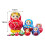 10 Layer Wooden Russian Nesting Doll Stackable for Birthday Gift Table 2