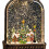 Christmas Lantern Glitter Hanging Water Lantern for Tabletop Christmas 2