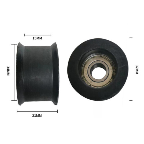 Nylon Single 6000 Series Bearing Belt Pulley Replacement for Rowing Ma 1