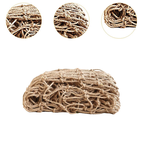 Hemp Ropes Net Practical Multipurpose Twine Net for Climb Plant Home B 2