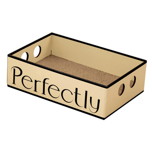 Cardboard Cat Scratcher Box Scratching Board for Small Medium Cat Kitt