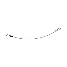 Steel Wire Cable with Loops Short Rope Lanyard Lock for Cycling Luggag