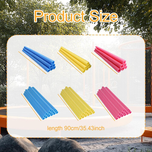 6Pcs Trampoline Pole Foam Sleeves Sturdy Comfortable Trampoline Poles 1
