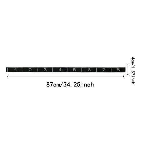 8 Segment Yoga Stretch Strap Elastic Strap for Upper Lower Body Leg Sh 1