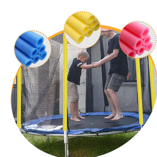 6Pcs Trampoline Pole Foam Sleeves Sturdy Comfortable Trampoline Poles 2