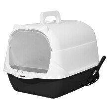 Hooded Cat Litter Box Enclosed and Covered Cat Toilet Durable Pet Litt