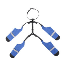 Dog Suspender Boots Paw Protectors with Auxiliary Strap for Outdoor Pe