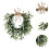 Artificial Olive Wreath Greenery Wreath for Front Door Summer Indoor O 2
