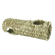 Hamster Grass Tunnel Hut Straw Tunnel for Chinchillas Parrot Ferret He