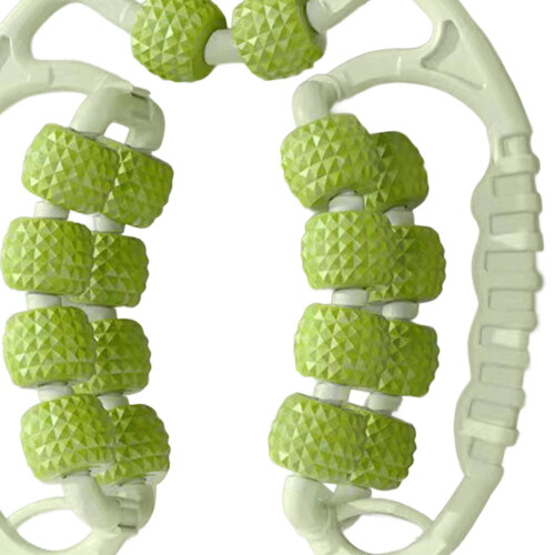 Massage Roller 21 Wheels Versatile Workout Muscle Roller for Thighs Me 2