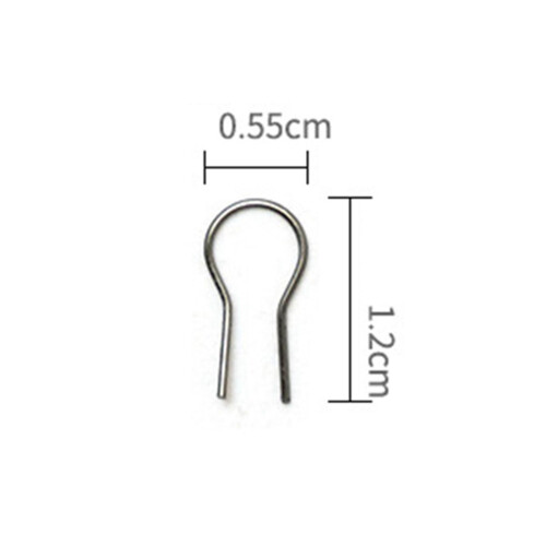 100Pcs Pottery Firing Tools Tools Alloy for DIY Ceramic Ornament Small 1
