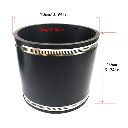 Flexible Cuff Coupler with Stainless Steel Clamp Multiuse Accessory Fi 1