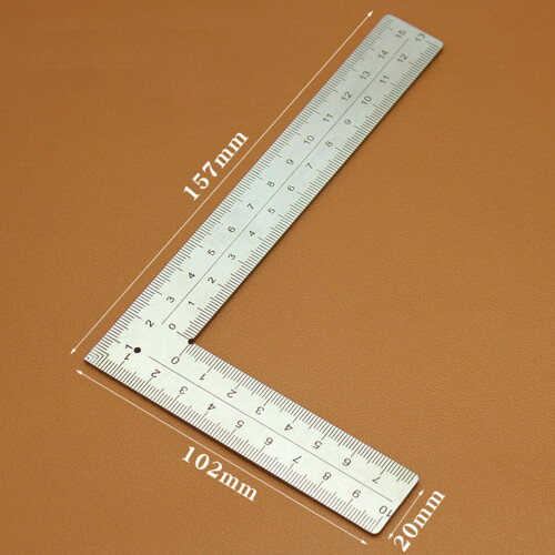 L Shaped Ruler Right Angle Ruler for Hobby Model Making Tools Drafting 1