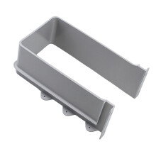 U Shape Under Sink Basin Drain Pipe Cover Sturdy for Bottom Drainage G