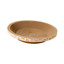 Cat Scratcher Cardboard Round Playing for Grinding Claw Furniture Prot