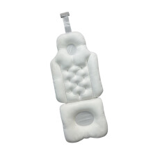Full Body Bath Pillow Polyester Back Support Waterproof Sturdy Shower