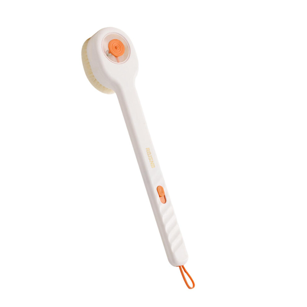 Body Brush with Soap Dispenser Nylon Bristles Shower Brush for Home Ba