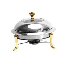Stainless Steel Chafing Dish Food Warming Tray for Barbecue, Camping,