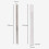 Titanium Chopsticks Camping Chopsticks Portable Tableware for Hiking K 2