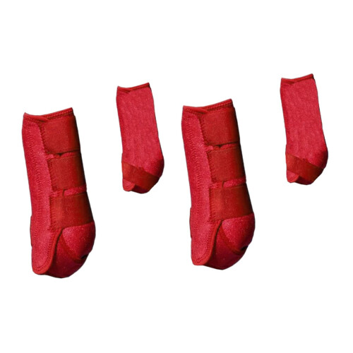 4x Horse Boots Support Reusable Breathable Protection Comfortable Leg
