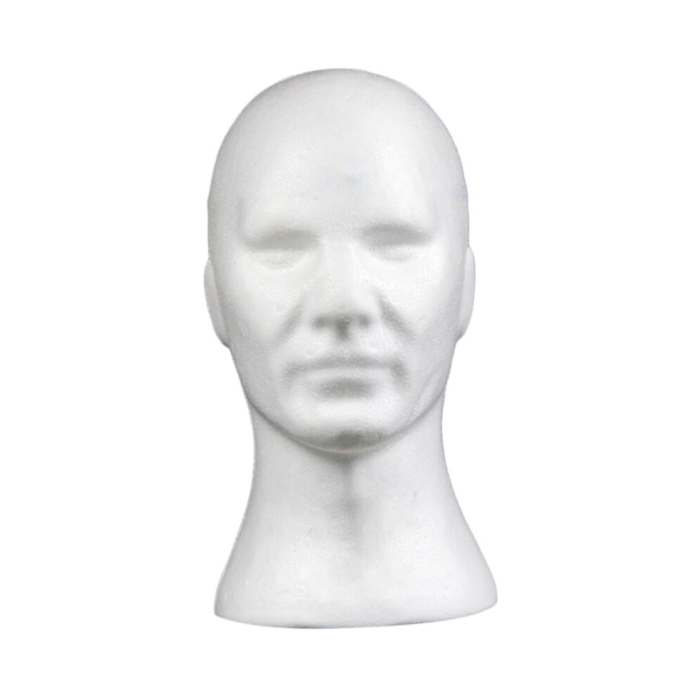 Unisex Foam Mannequin Head Wig Display Mannequin Head Lightweight Manikin Foa