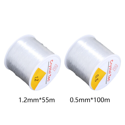 2Pcs Bracelet String DIY Projects Crafting Strong Sewing Stretch Strin 1