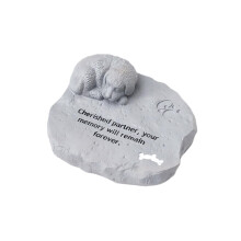 Memorial Stones for Pet Waterproof Garden Stones for Outdoor Flowerbed