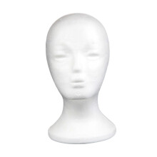 Foam Mannequin Head Wig Display Mannequin Head Lightweight Manikin Foa
