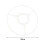 2x Lamp Shade Ring Set Lampshade Frame Ring for Light Cage Guard Bar B 2